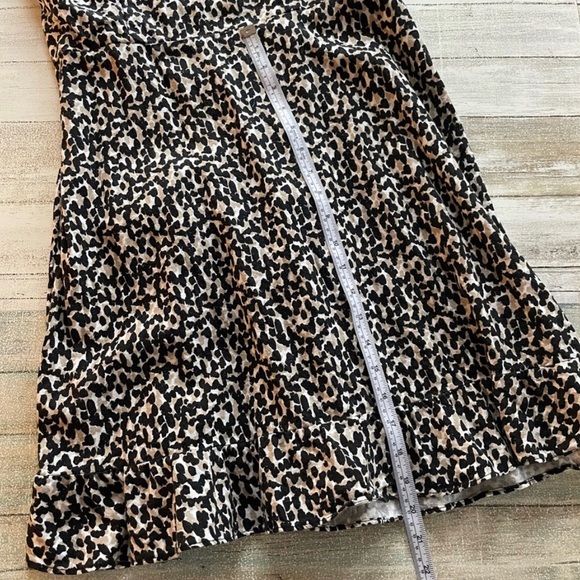 Old Navy | Animal Print Linen Cami Mini Dress. Size Medium - Picture 14 of 14